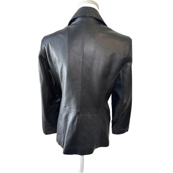 Pelle Studio Wilsons Leather Vintage Leather Blazer Jacket Size M - Picture 7 of 13